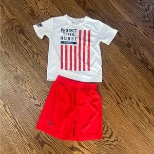 Size 6 under armour outfit